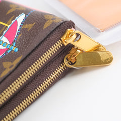 Louis Vuitton Double Zip Pochette Vivienne Christmas 2020