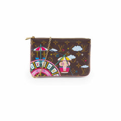 Louis Vuitton Double Zip Pochette Vivienne Christmas 2020