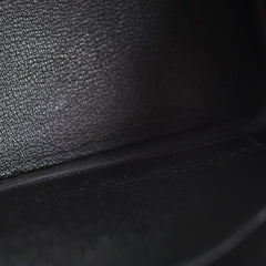 Hermes Birkin 25 Tadelakt Black D Stamp
