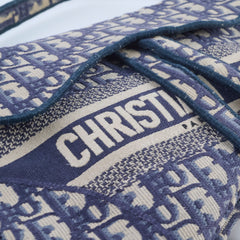 Dior Medium Saddle Oblique Blue