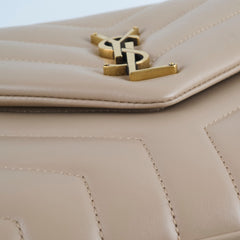 Saint Laurent Small Lou Lou Beige