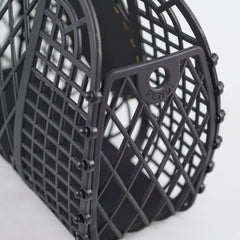 Fendi Vitello Liberty Basket Bag Black