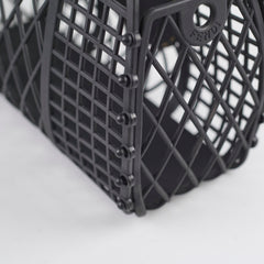 Fendi Vitello Liberty Basket Bag Black