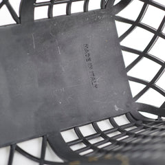 Fendi Vitello Liberty Basket Bag Black