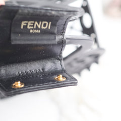 Fendi Vitello Liberty Basket Bag Black