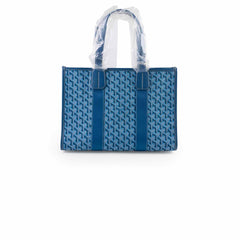 Goyard Vilette Canvas Tote Ocean