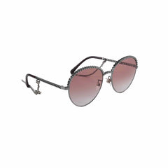 Chanel Oval Pantos Sunglasses Pink Gradient