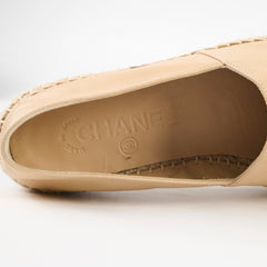 Chanel Espadrilles Beige Size 37