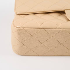 Chanel Classic Flap Medium/Large Caviar Beige