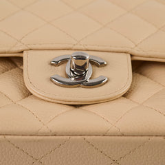 Chanel Classic Flap Medium/Large Caviar Beige