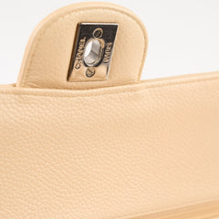 Chanel Classic Flap Medium/Large Caviar Beige