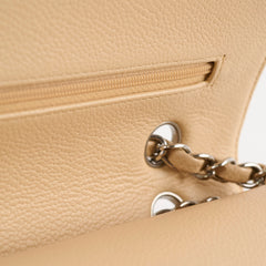 Chanel Classic Flap Medium/Large Caviar Beige