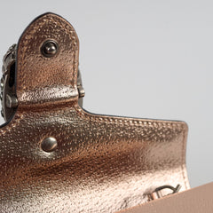 Gucci Super Mini Dionysus Metallic Cross Body Bag