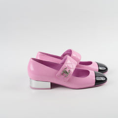 Chanel Mary Janes Pink Women Size 39