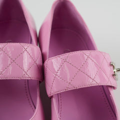 Chanel Mary Janes Pink Women Size 39