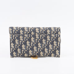 Christian Dior Oblique Saddle Wallet on Chain WOC