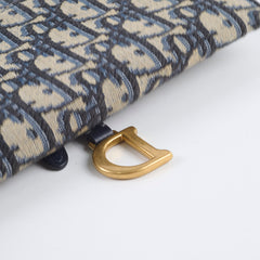 Christian Dior Oblique Saddle Wallet on Chain WOC