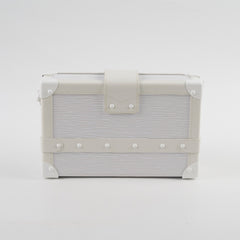 Louis Vuitton Epi Petite Malle White Monochromatic