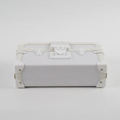 Louis Vuitton Epi Petite Malle White Monochromatic