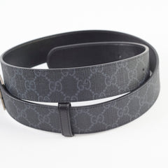 Gucci Reversible Belt Black Monogram Size 90