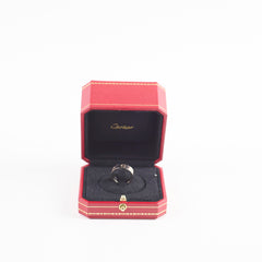 Cartier Classic Model Love Ring White Gold Size 52