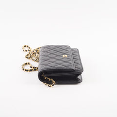 Chanel WOC Black Caviar GHW