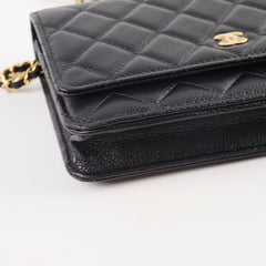 Chanel WOC Black Caviar GHW