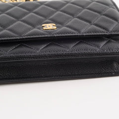 Chanel WOC Black Caviar GHW