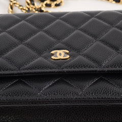 Chanel WOC Black Caviar GHW