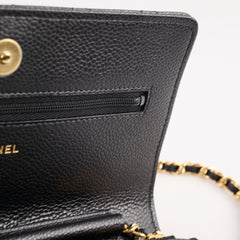 Chanel WOC Black Caviar GHW