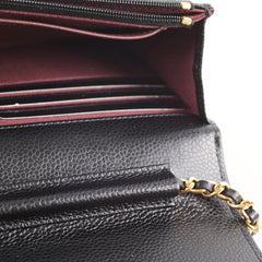 Chanel WOC Black Caviar GHW