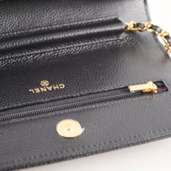 Chanel WOC Black Caviar GHW