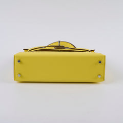 Hermes Mini Kelly PHW Yellow W Stamp