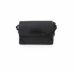 Louis Vuitton Steamer Wearable Wallet Empriente Microchip Black