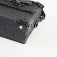 Louis Vuitton Steamer Wearable Wallet Empriente Microchip Black