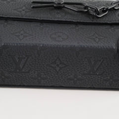 Louis Vuitton Steamer Wearable Wallet Empriente Microchip Black