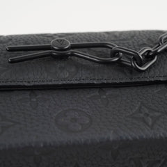 Louis Vuitton Steamer Wearable Wallet Empriente Microchip Black