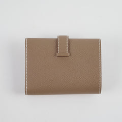 Hermes Bearn Compact Wallet Etoupe Epsom 2025