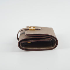 Hermes Bearn Compact Wallet Etoupe Epsom 2025