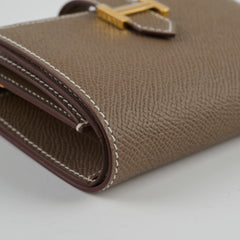 Hermes Bearn Compact Wallet Etoupe Epsom 2025