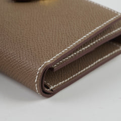 Hermes Bearn Compact Wallet Etoupe Epsom 2025