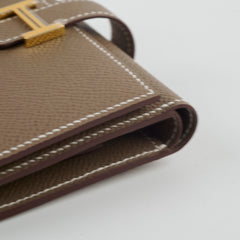 Hermes Bearn Compact Wallet Etoupe Epsom 2025
