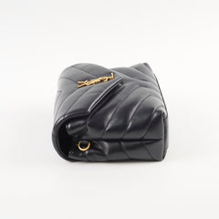 Saint Laurent Tou Loulou Bag Black GHW