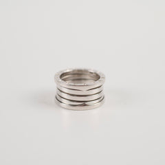 Bulgari B zero.1 White Gold Ring Size 56