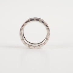 Bulgari B zero.1 White Gold Ring Size 56
