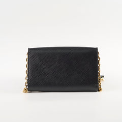 Louis Vuitton Epi Mechanical Flower Twist MM Black