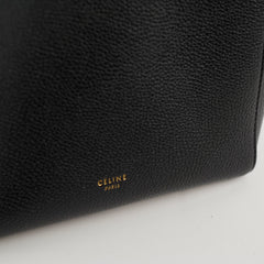 Celine Sangle Bucket Bag Black