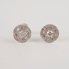 Cartier White Gold Diamonds Earring 0.19 Carat