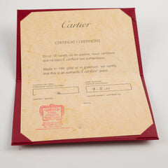 Cartier White Gold Diamonds Earring 0.19 Carat