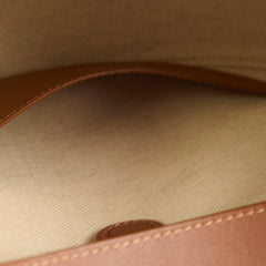 Loewe Luna Bag Anagram Jacquard Tan